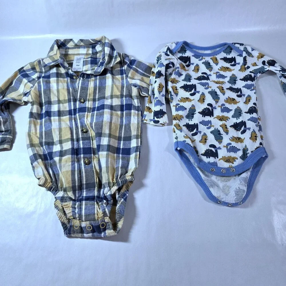 Carter's & Baby Gear Onesies Sizes 3-6m and 9m